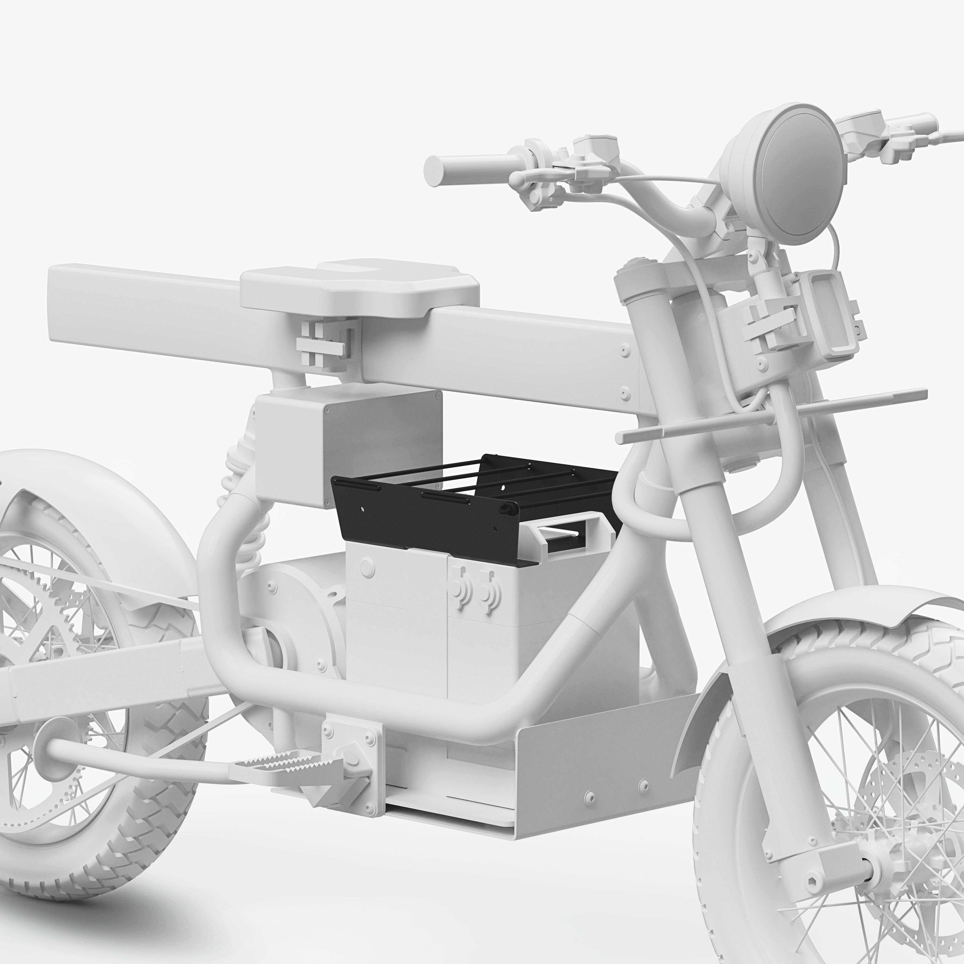 Cake Osa  This Moped Is a Battery-Powered Workstation